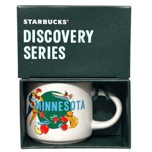 Starbucks Been There Discovery Series Minnesota Mini Coffee Cup Ornament Mug 2oz